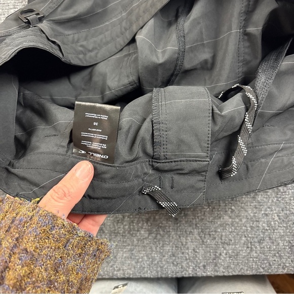 O’NEILL Mens Black thin stripe Crossover Hybrid Swim Shorts size: 38 - Picture 6 of 9